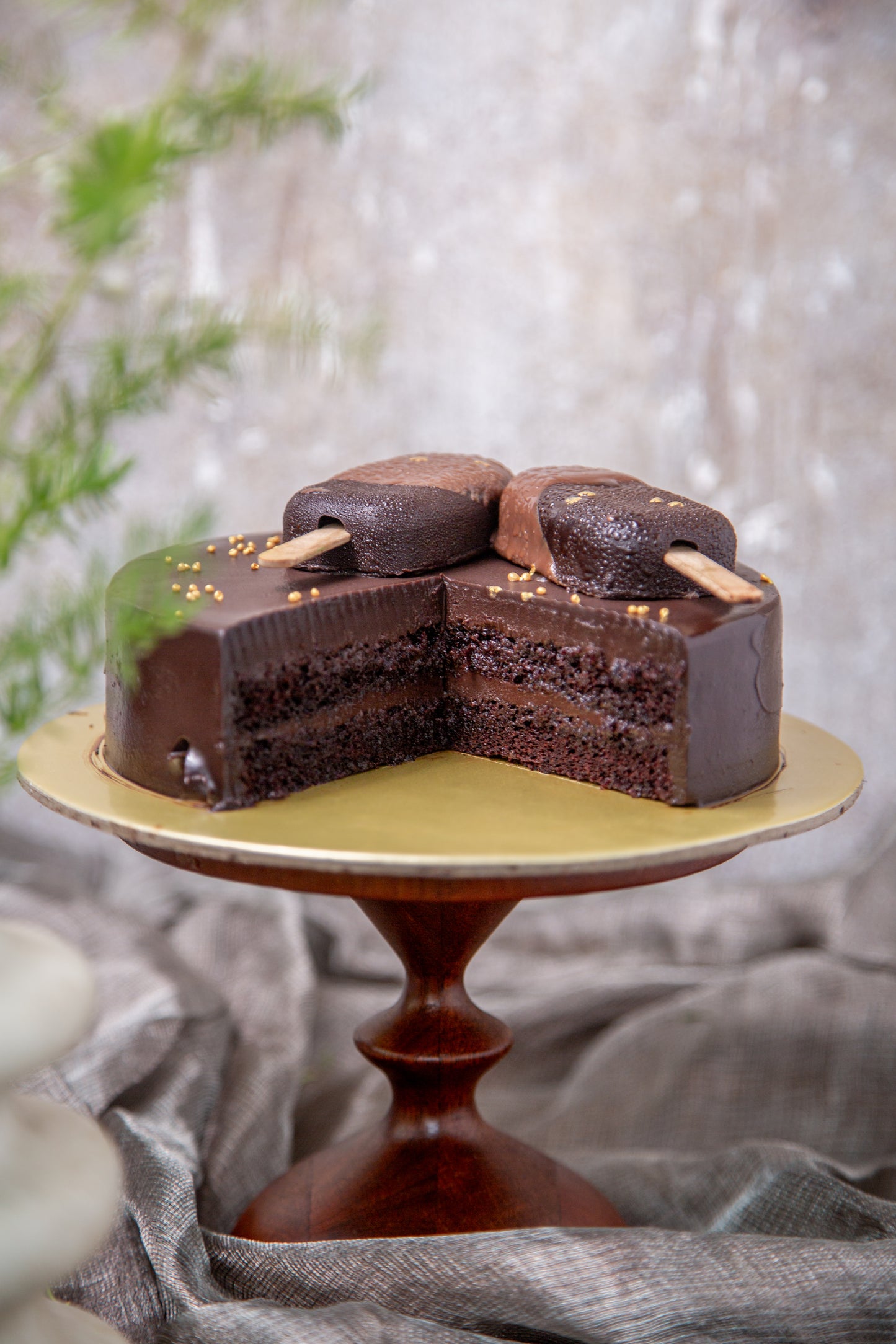 Chocobar Truffle Cake