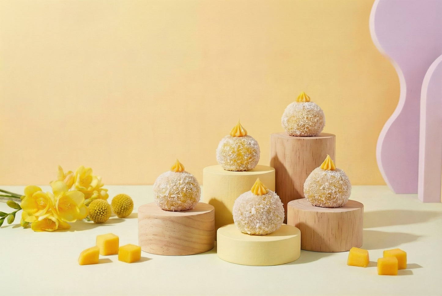 Mango Truffle Ball 1 Pc
