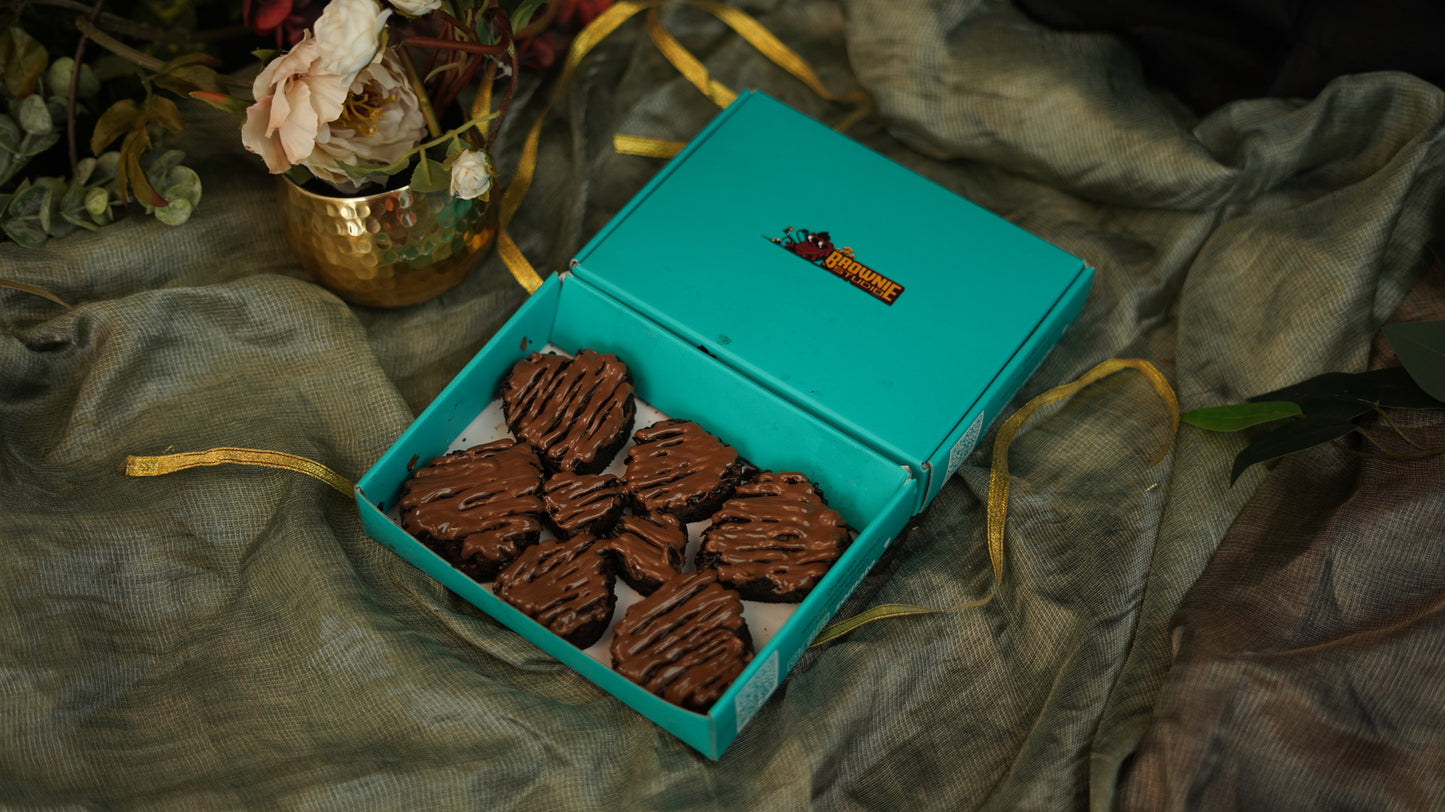 Heart Brownie Box