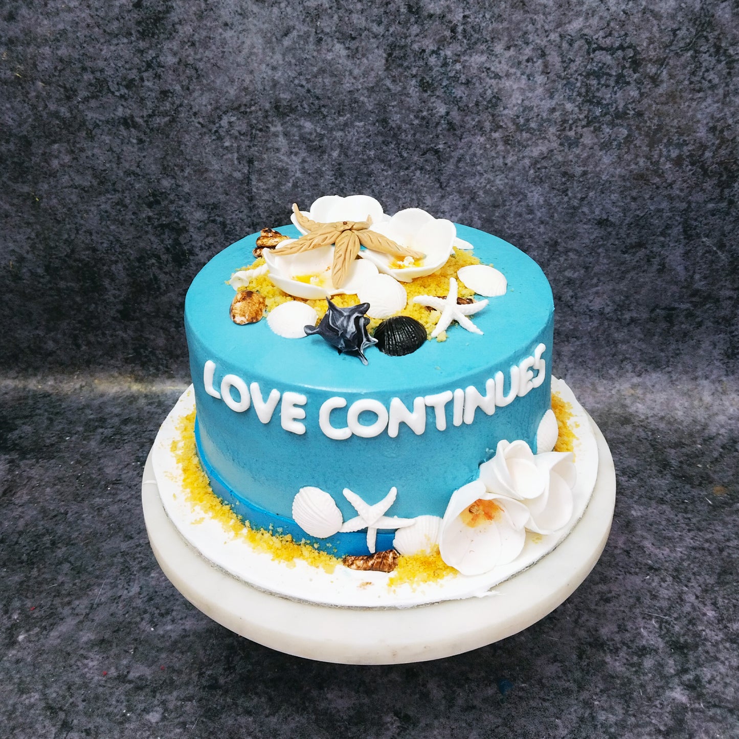 Love _Theme Flat Cake