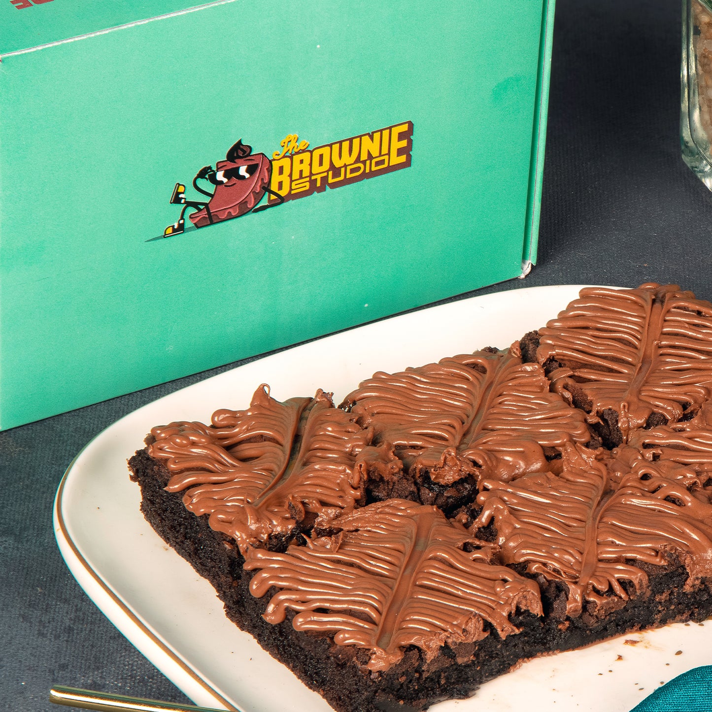 Incredible Nutella Brownie Box