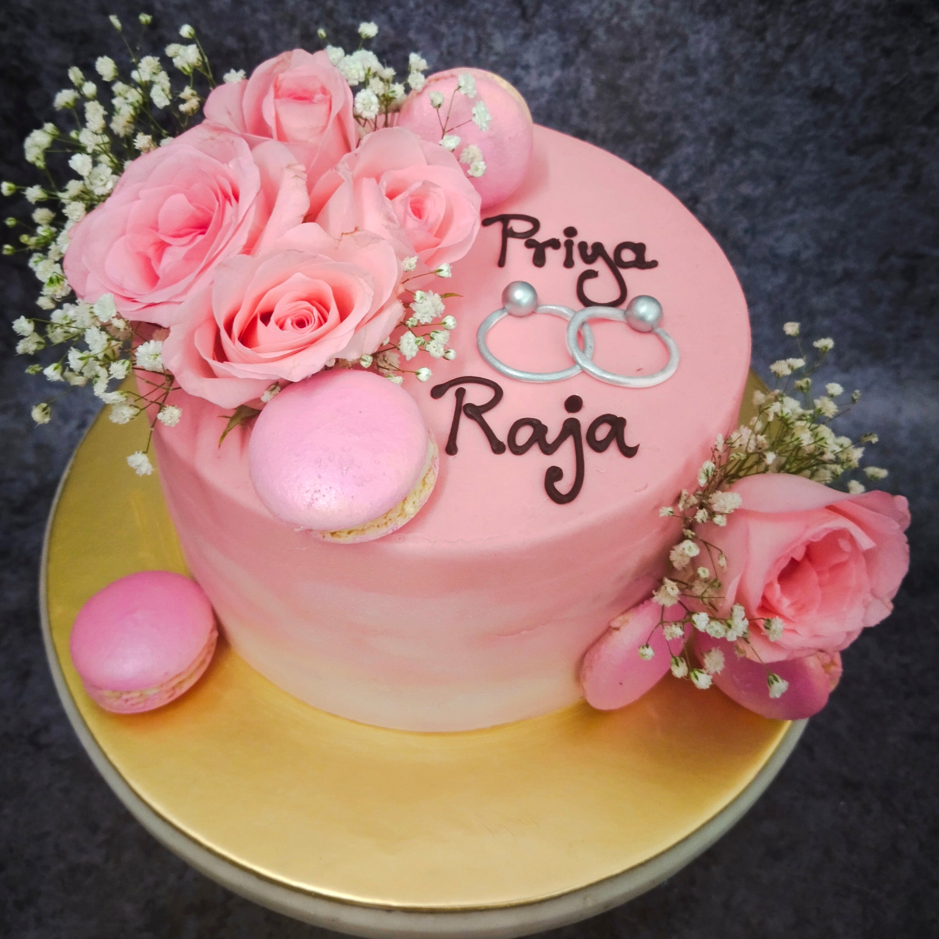 Happy Engagement Cake Topper – EBAKE