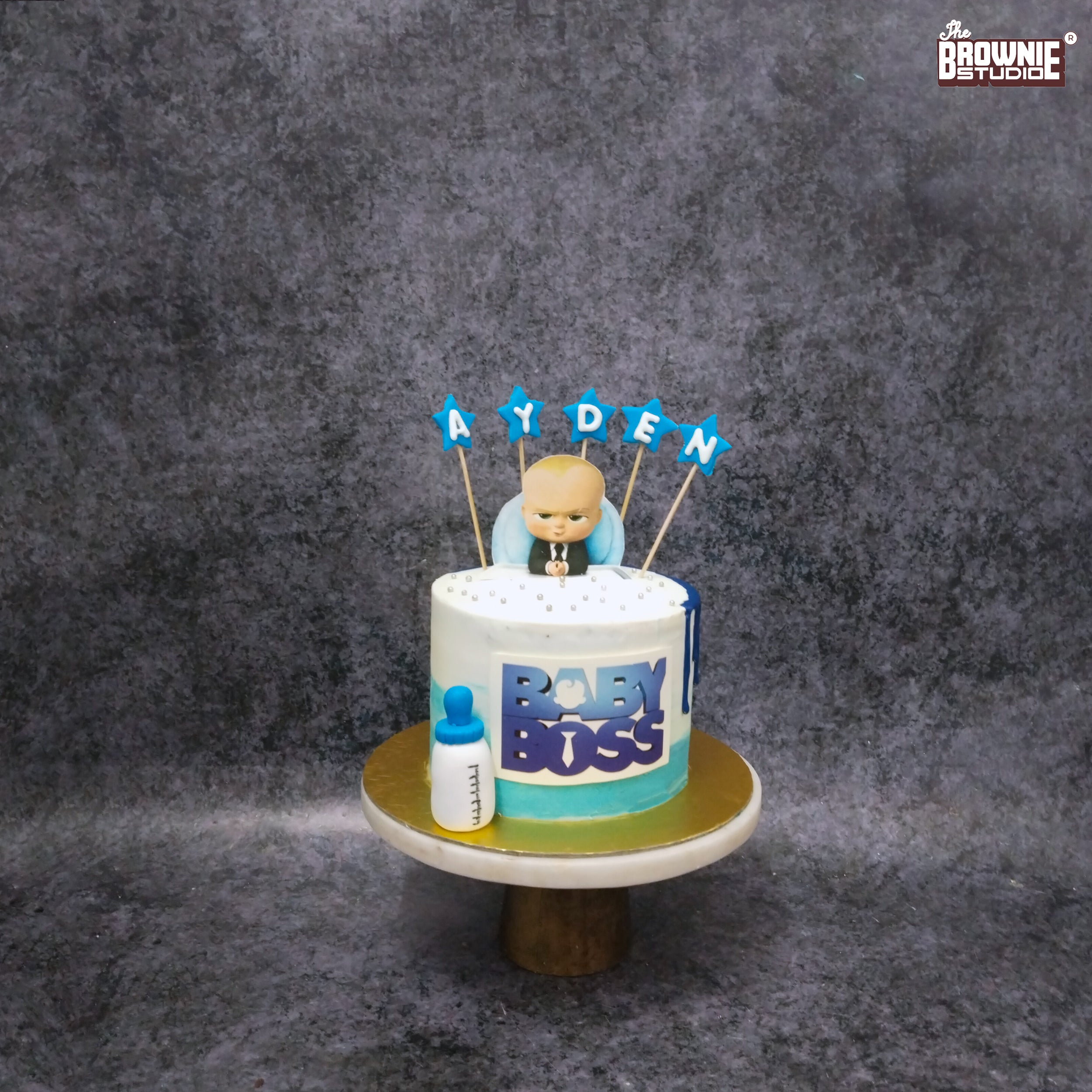 Boss Baby Cake – THE BROWNIE STUDIO