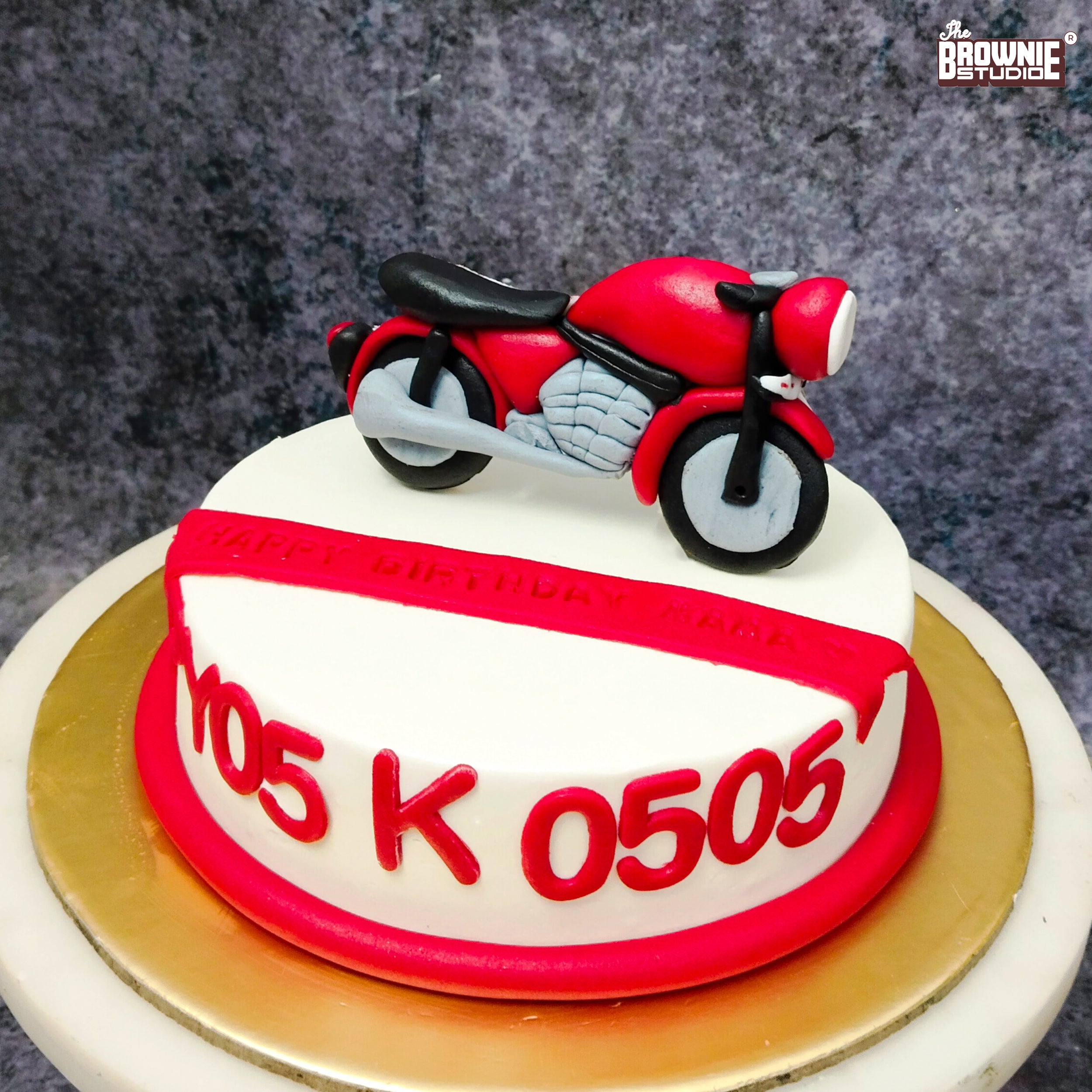 Personalised Motorbike Cake Topper Set by Inketch – inketch