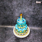 Simple Design_ Two Tier_ Flat Cake