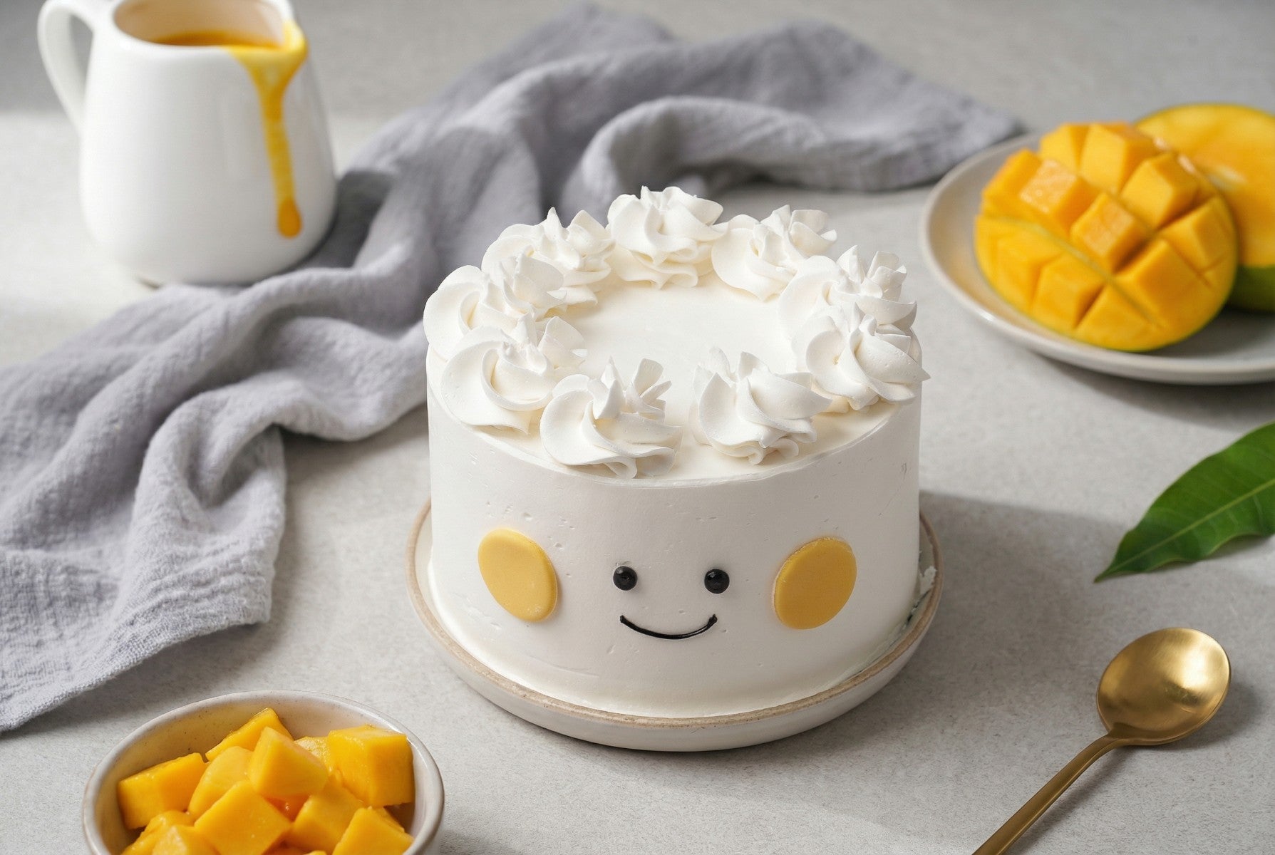 Mango Mousse Cake  [ 500 G ]