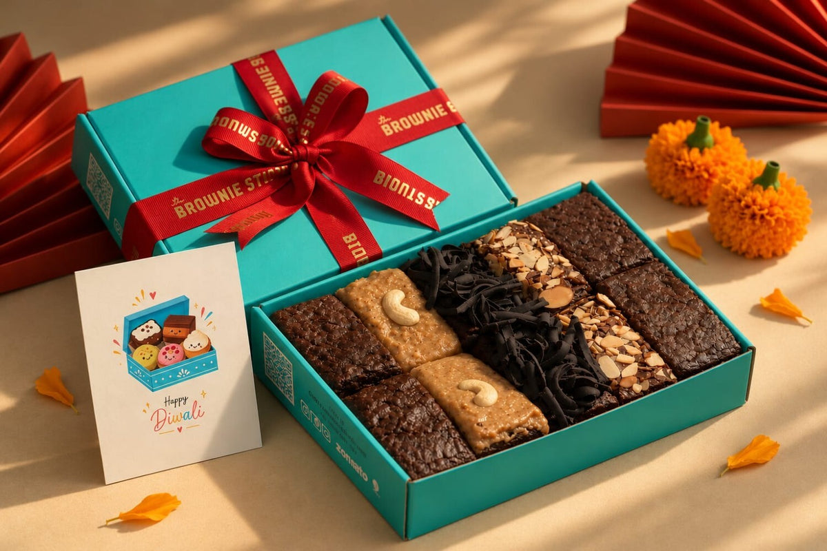 Medium Assorted Diwali Special Brownie Box