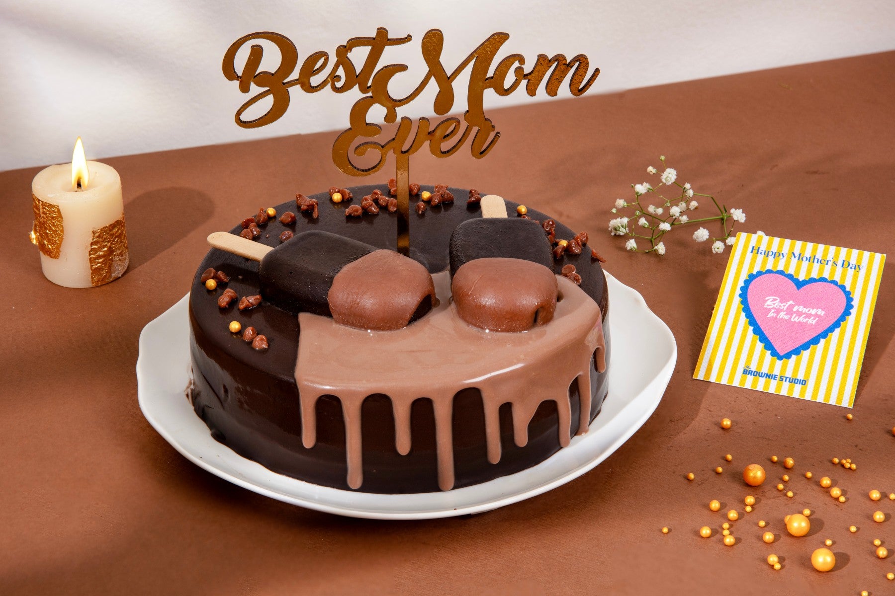 Mother's Day Special Chocobar Truffle Cake