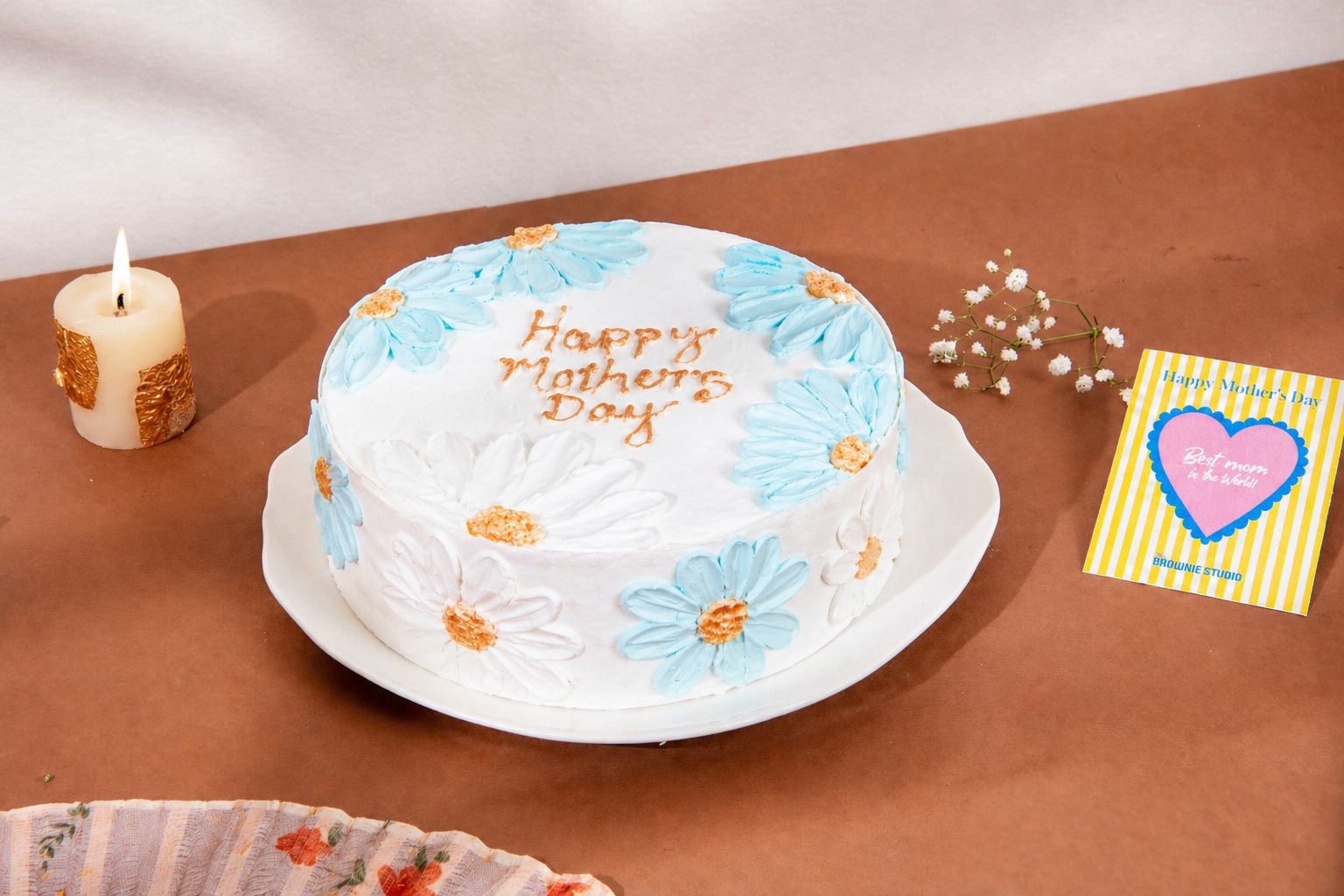 Mother's Day Special Floral Cake (500g)