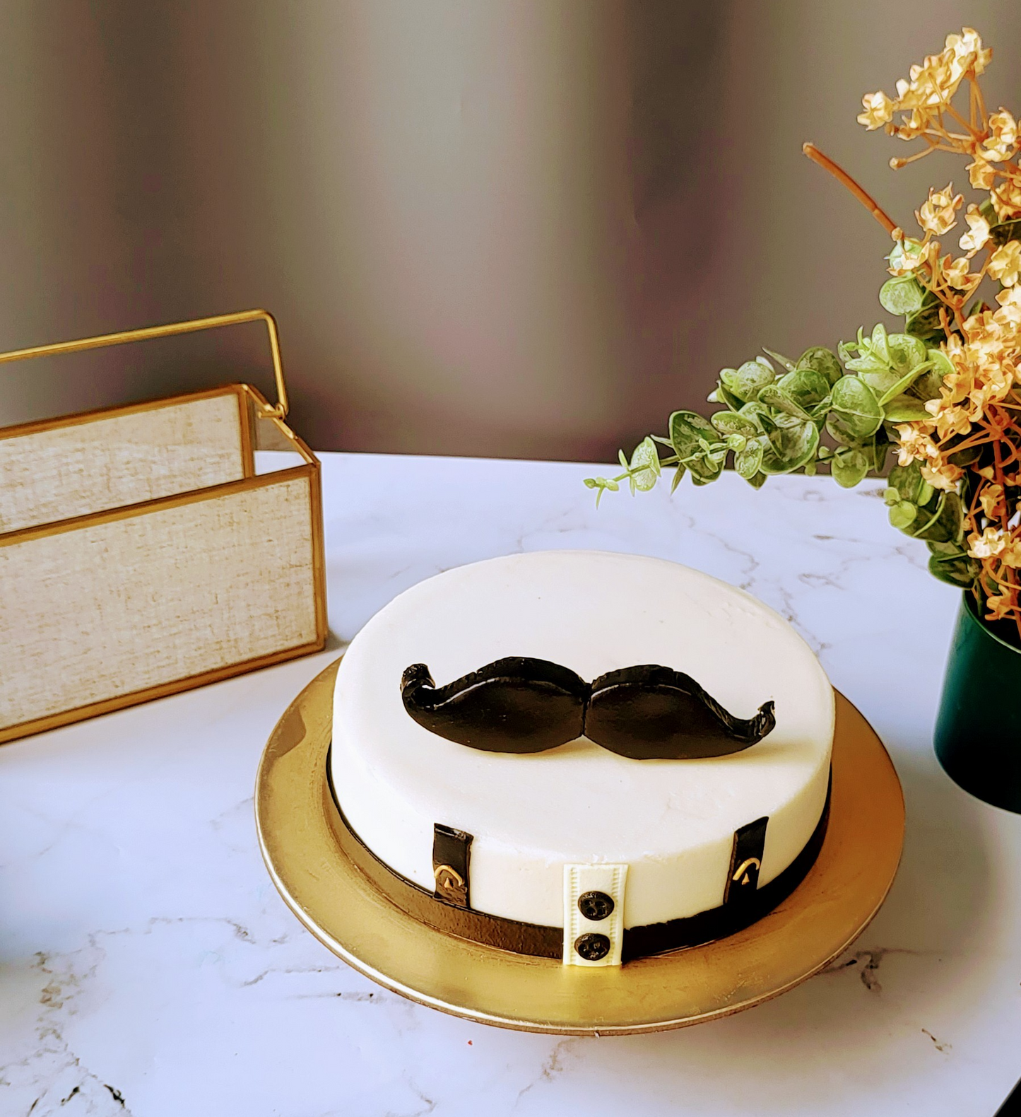 Moustache Cake #FathersDay