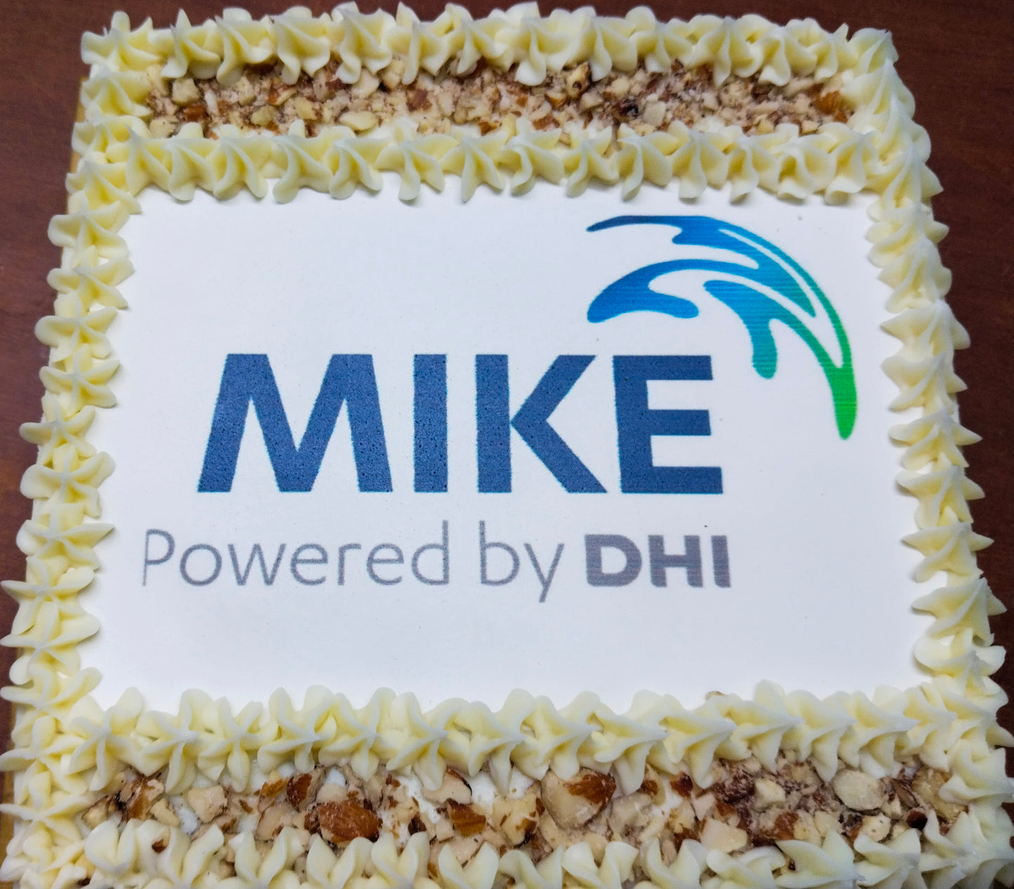 Corporate  logo cake