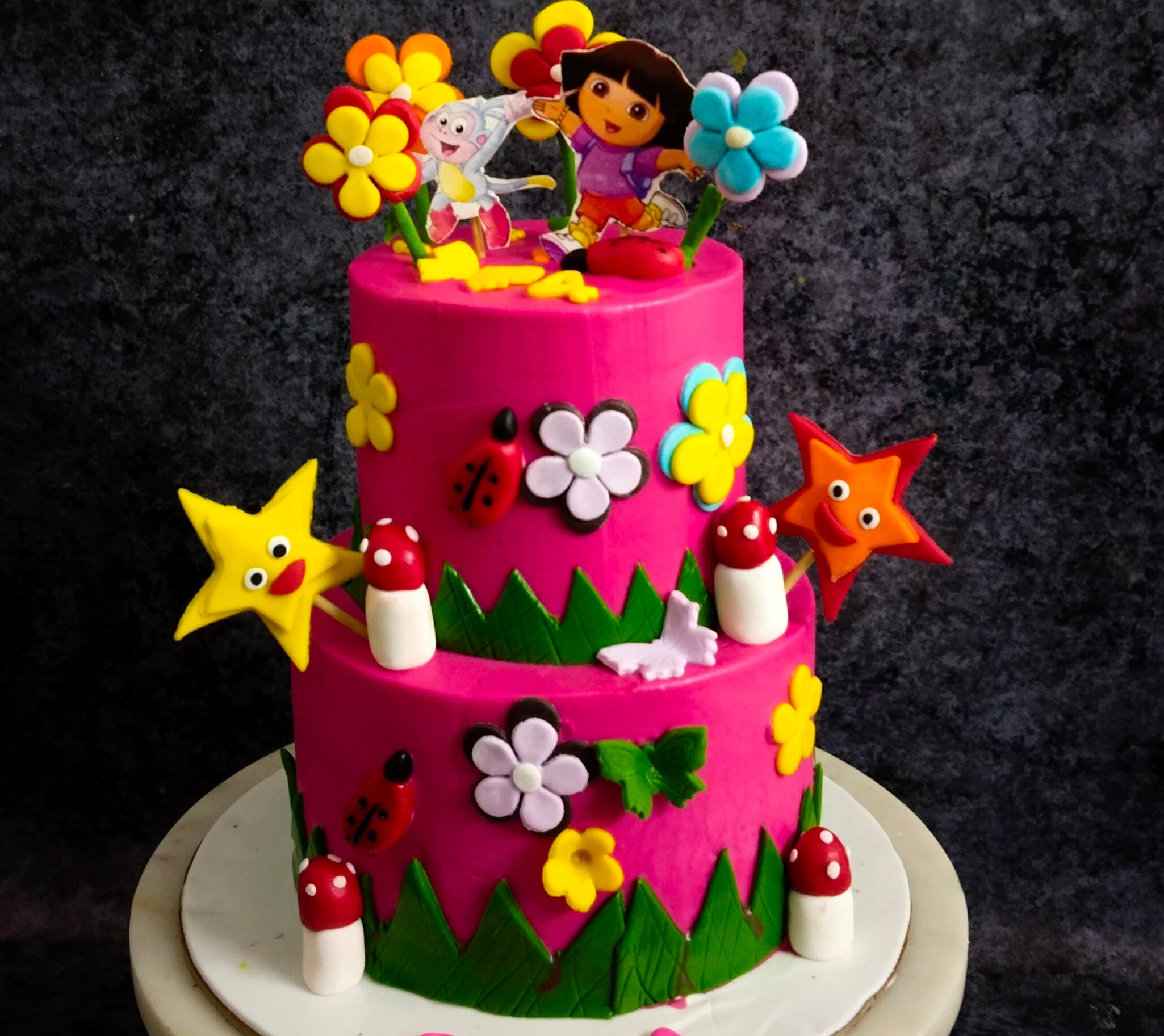 Dora the Explorer Layer Cake | Birthdays