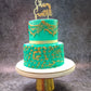 Engagement Theme cake - #0001