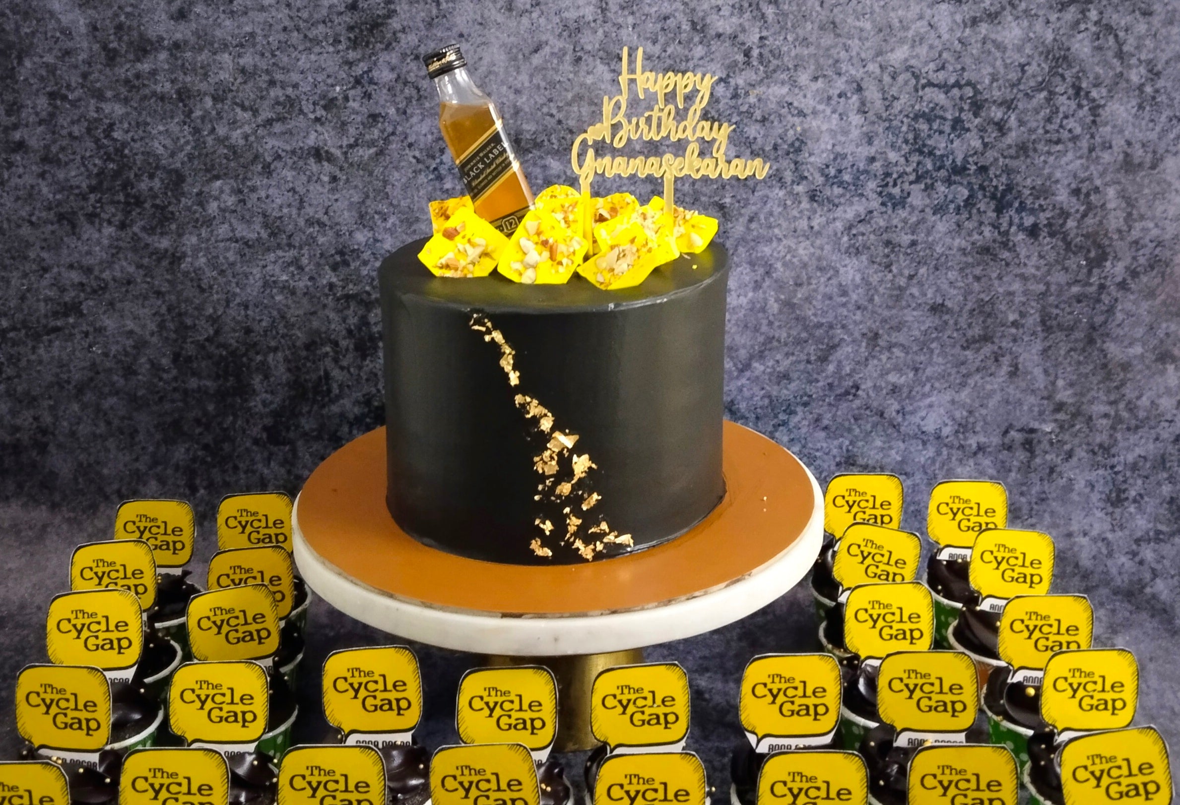 Boys Night Out Liquor Bottle Cake for Birthday & Special Occasions