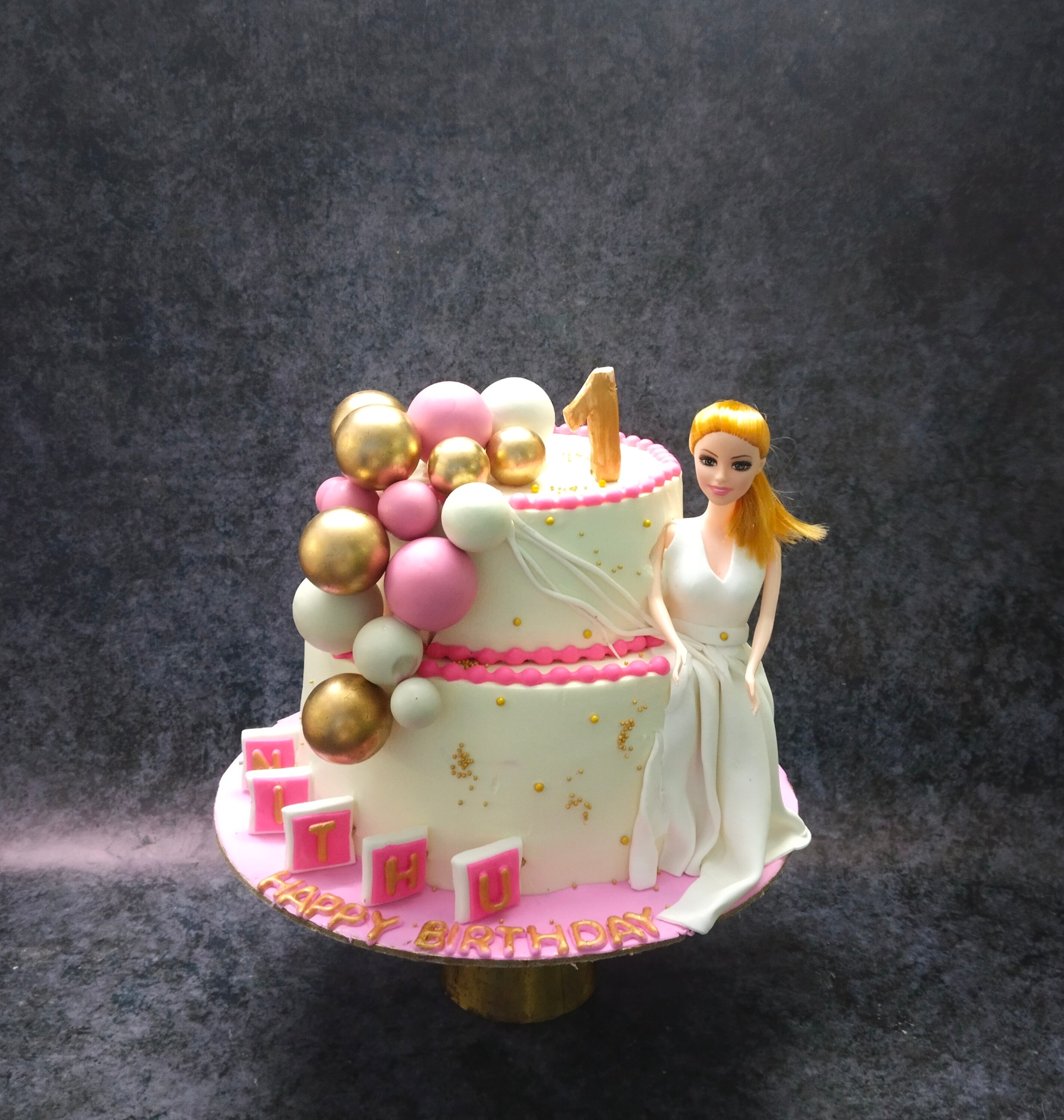 Pretty Princess Two~Tier Cake | Princess Birthday Cake |The Cake Store