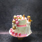 Barbie doll 2 tier cake #1000