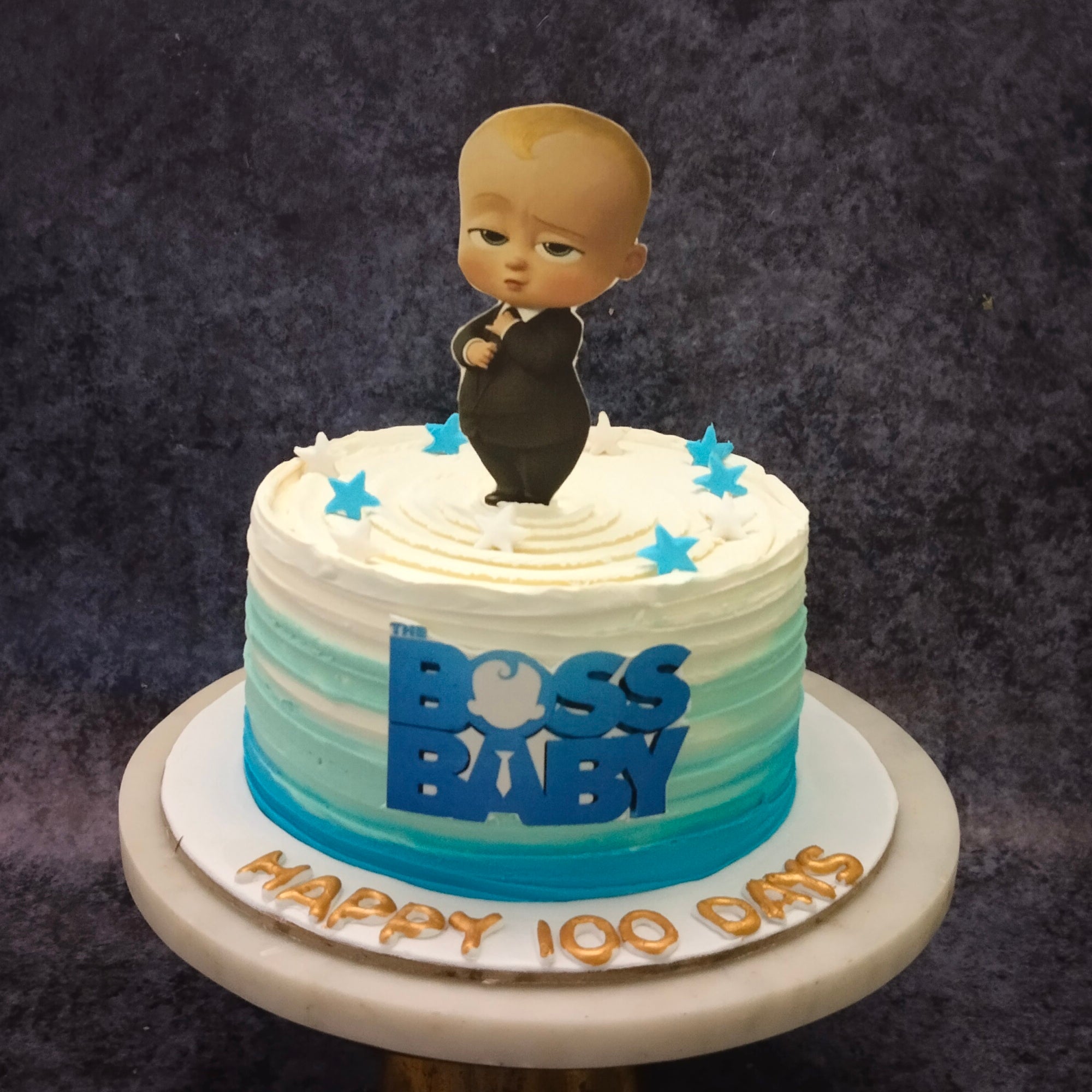 Boss Baby Cake - 1106 – Cakes and Memories Bakeshop