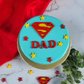 Super Dad Theme Cake