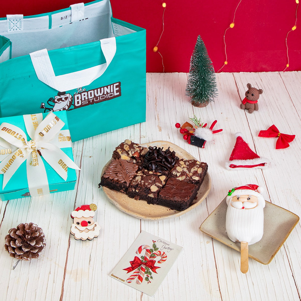 Joyful Christmas Gift Hamper Bag