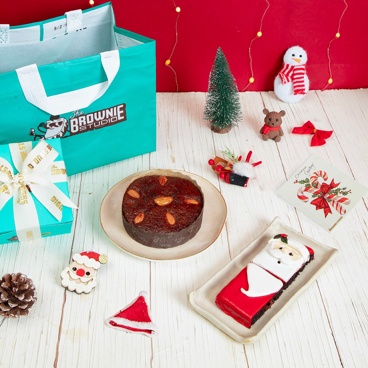 Christmas Themed Hamper Bag