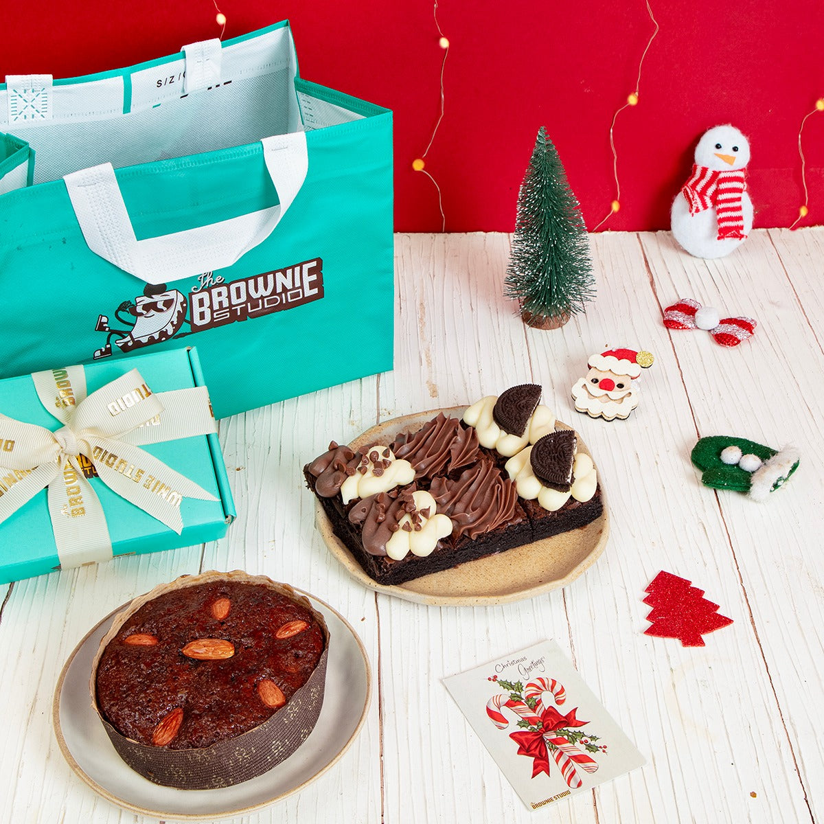 Friendly Christmas Gift Hamper Bag
