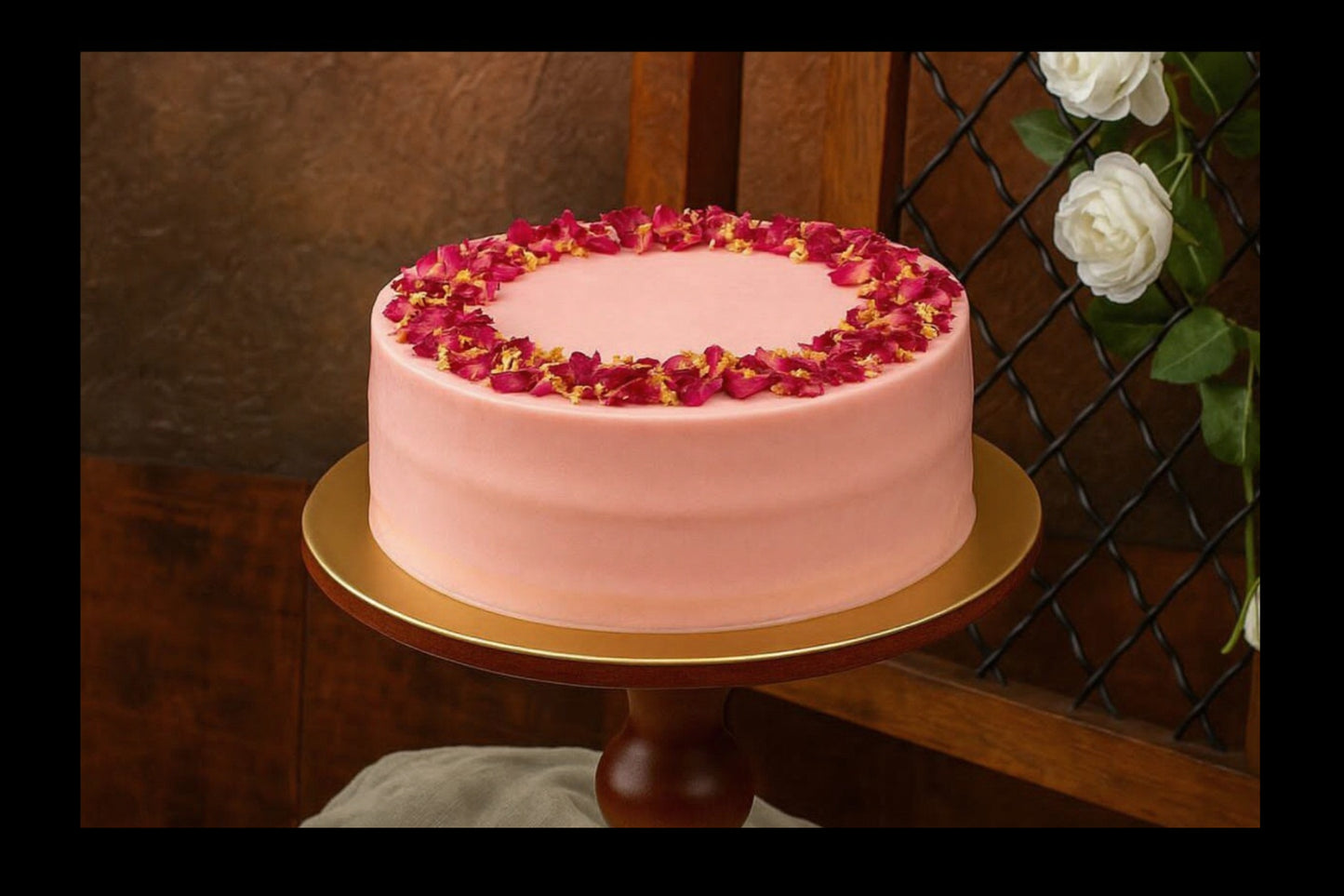 Rose Pistachio Cake