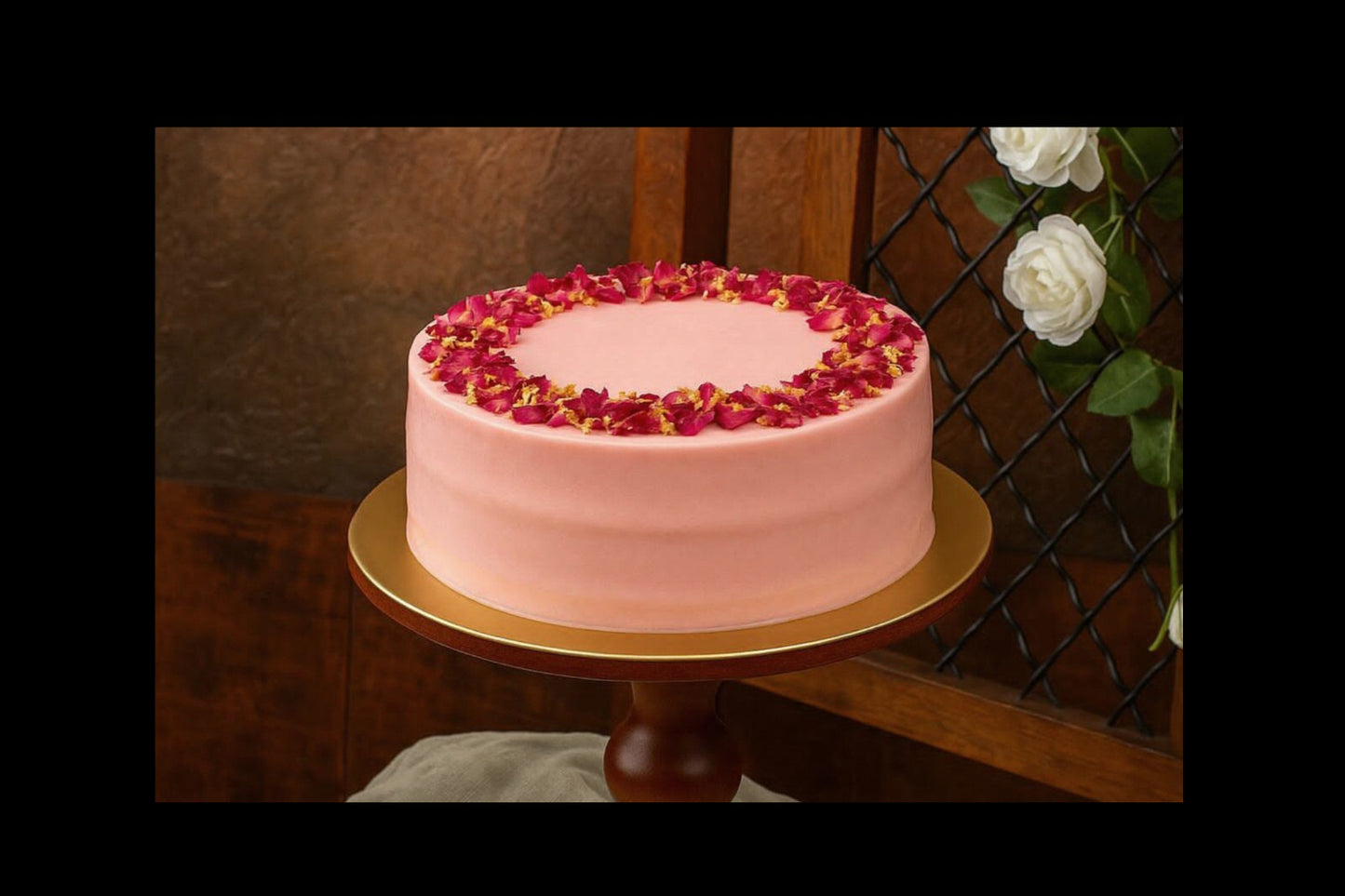 Rose Pistachio Cake
