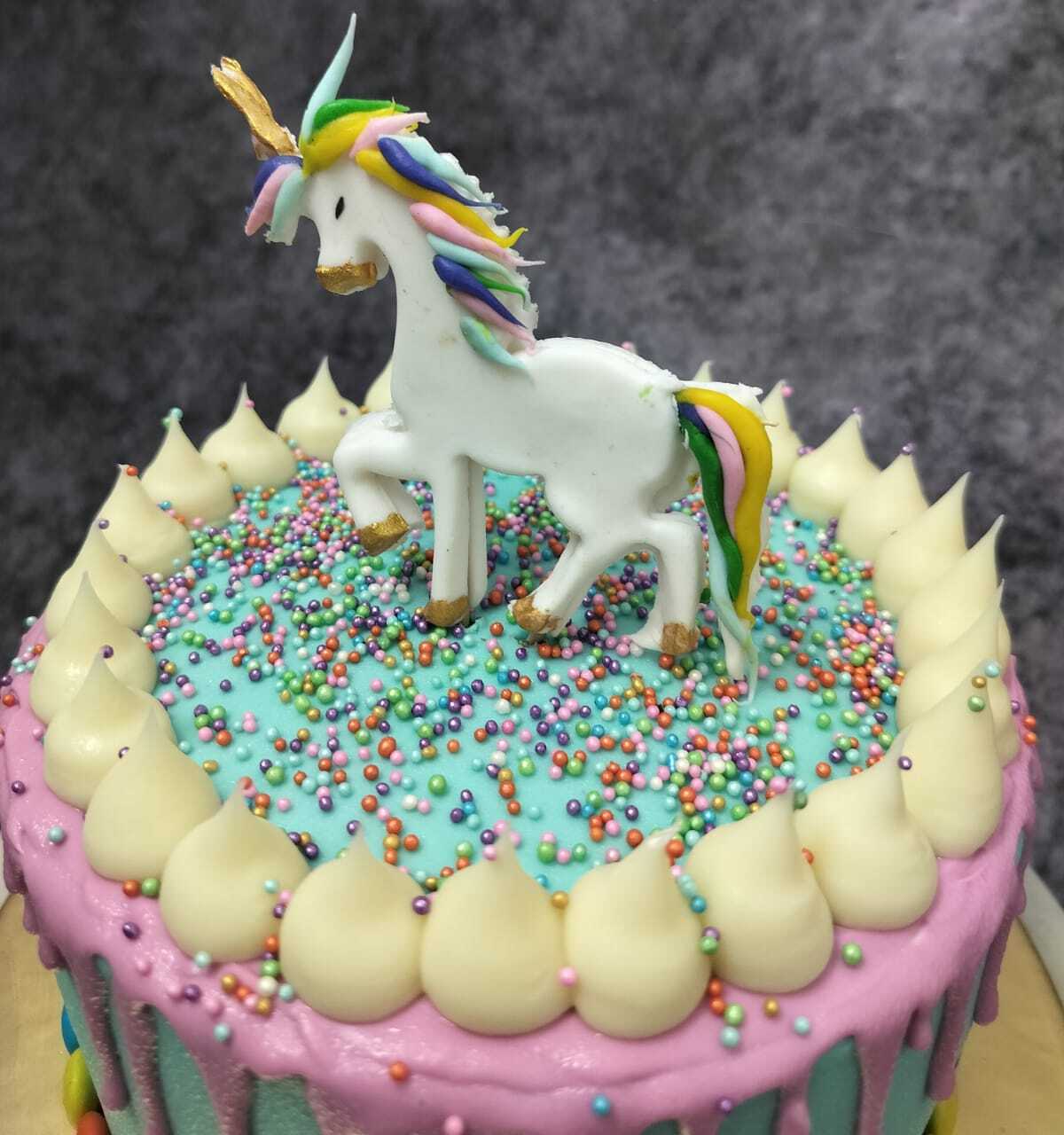 Rainbow Unicorn Cake — Burnt Butter Cakes